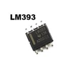 LOW POWER VOLTAGE COMPARATOR SMD LM393 DR SOP-8 (Pack of 10 Pcs)