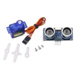 SG90 Micro Digital Servo Motor 9G with HC-SR04 Ultrasonic Sensor Distance Module