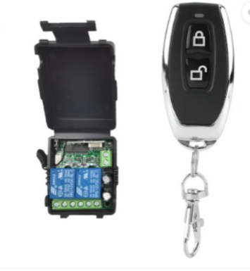DC 12V 2CH CHANNEL WIRELESS RF REMOTE CONTROL SWITCH TRANSMITTER RECEIVER Electronic Components Electronic Hobby Kit